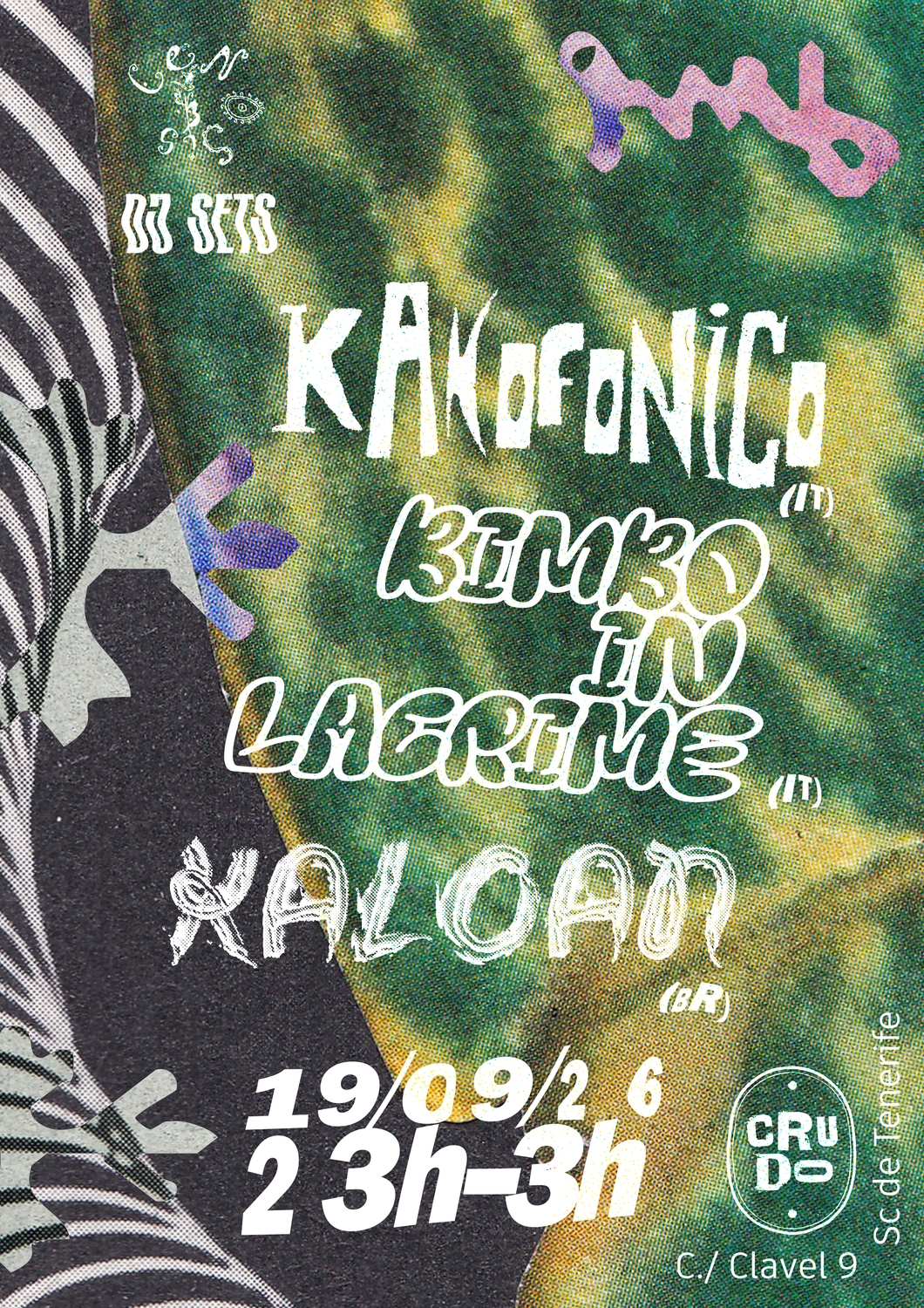 Gig poster — 19 September 2026