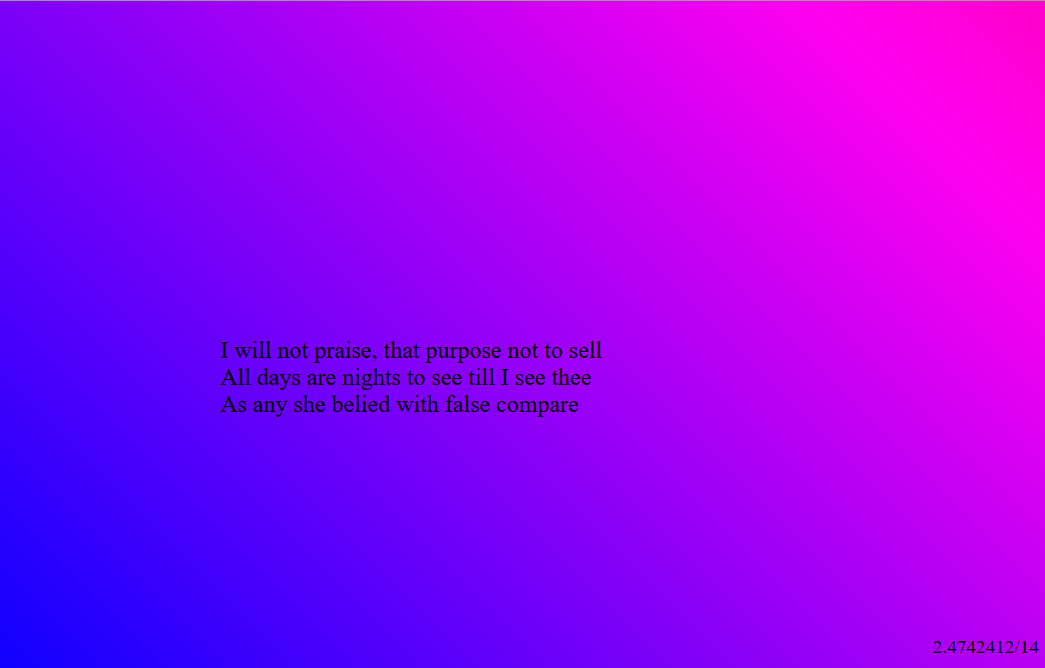 Slow Shakespear Spoiler